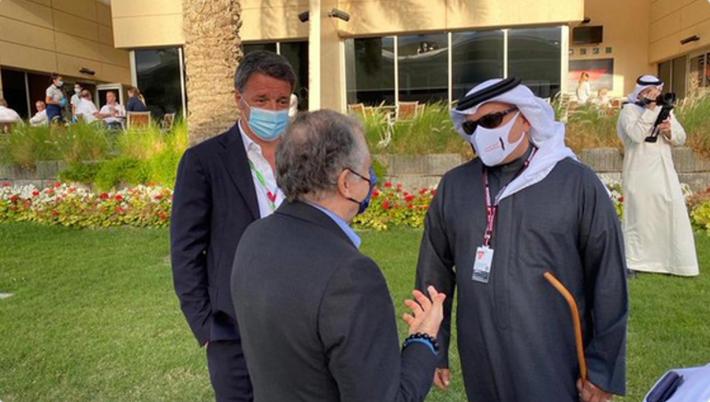 &zwnj;Renzi al Gp di F1 del Bahrain, scoppia la polemica