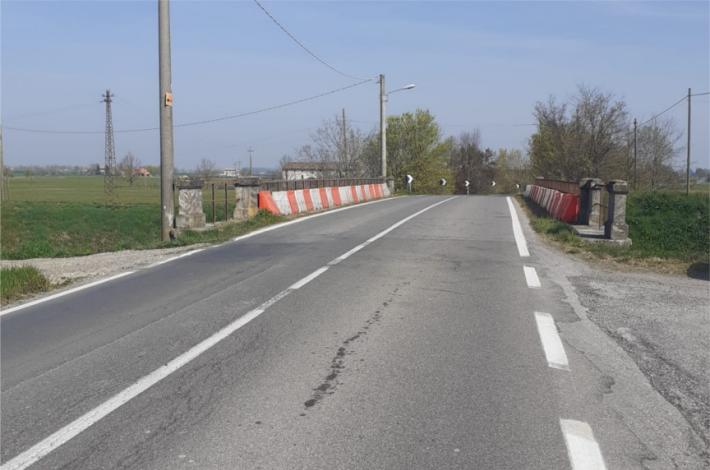  Sp 60 di Sorbolo &ndash; Coenzo: limitazioni sul ponte del canale Fumolenta