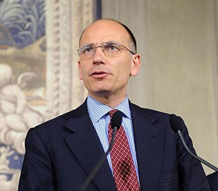 Enrico Letta,  la foglia di fico di un Pd  allo sbando
