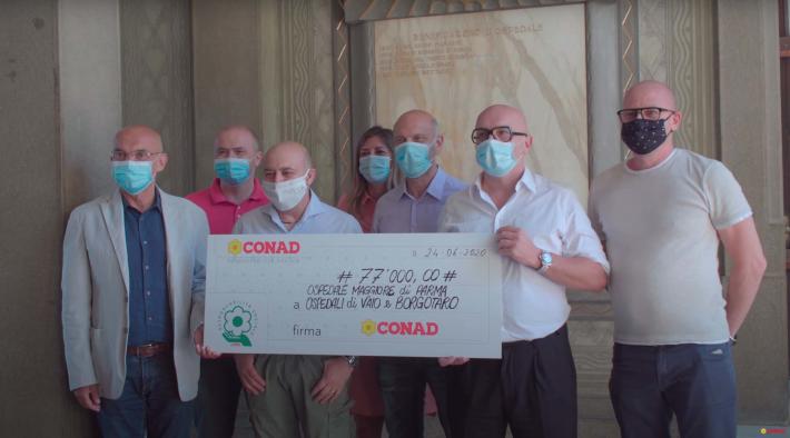 Conad racconta l'impegno per la comunit&agrave; durante la pandemia - Video