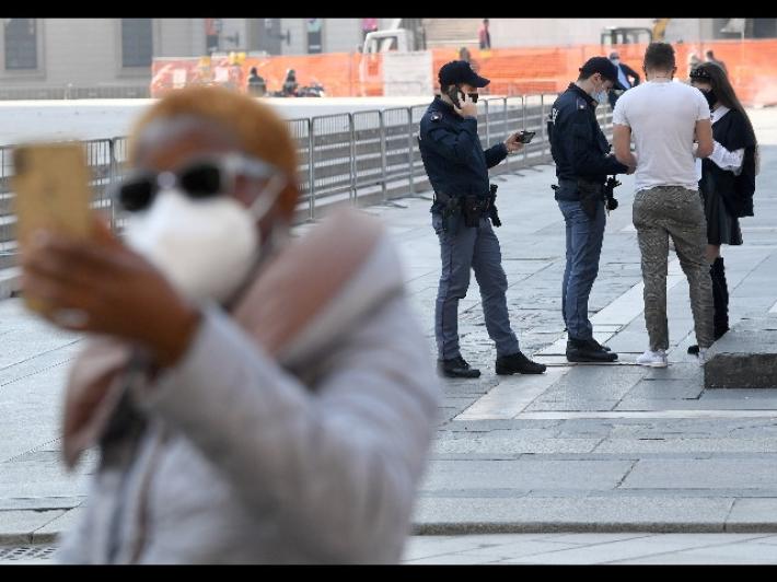 Norme anticovid: a Pasqua 106mila controlli e 2.500 sanzioni