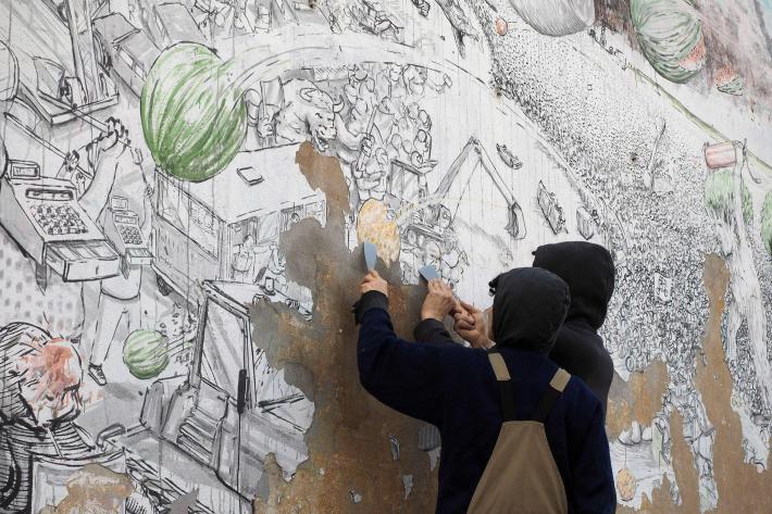 Via libera a 85 murales sparsi per la citt&agrave;