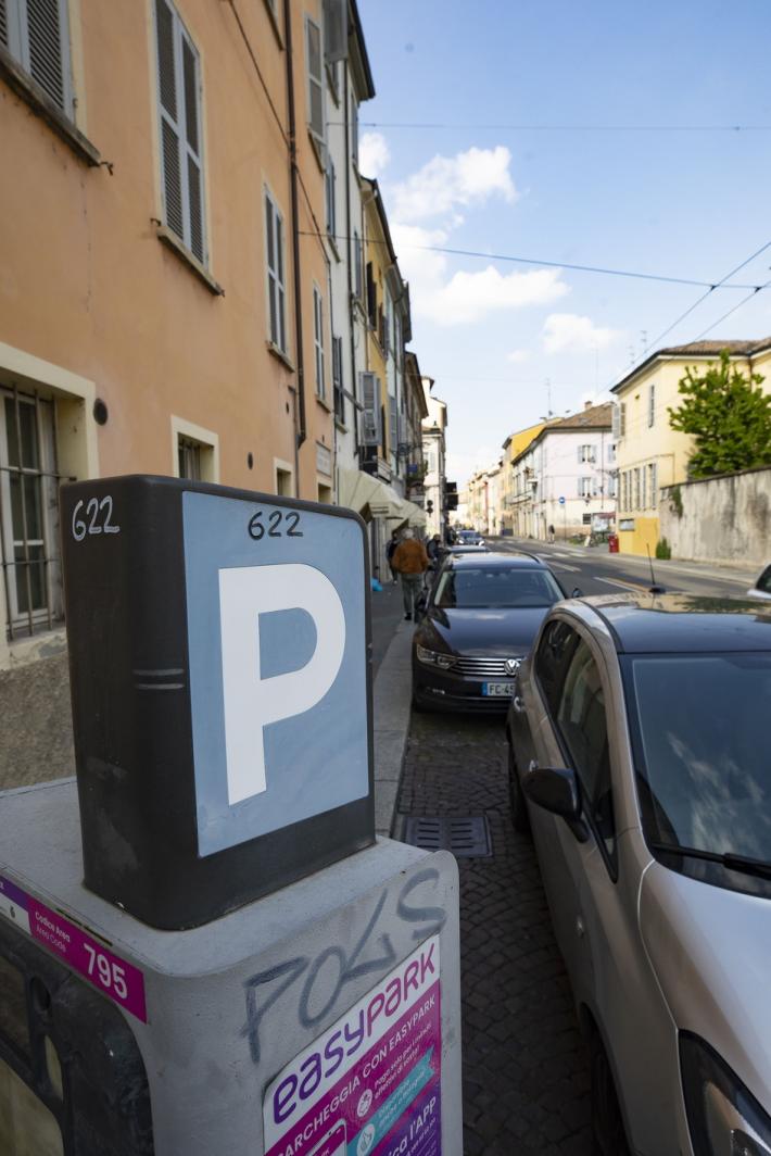 Righe blu, mezz'ora gratis per lo shopping