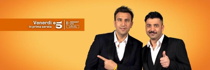 Ascolti tv: Pio e Amedeo vincono il venerd&igrave; con Felicissima sera - Video