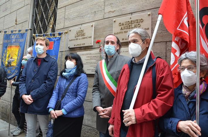 Commemorati Luigi Longhi e Gaudenzio Anselmo, i Partigiani della Timo