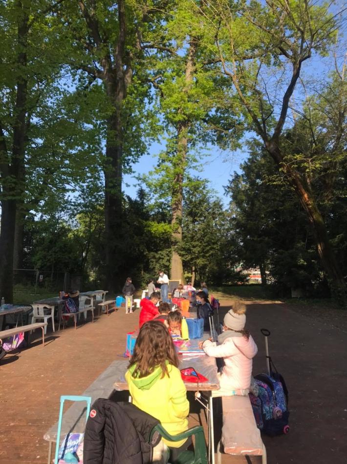 Lezioni tra gli alberi, didattica all'aperto