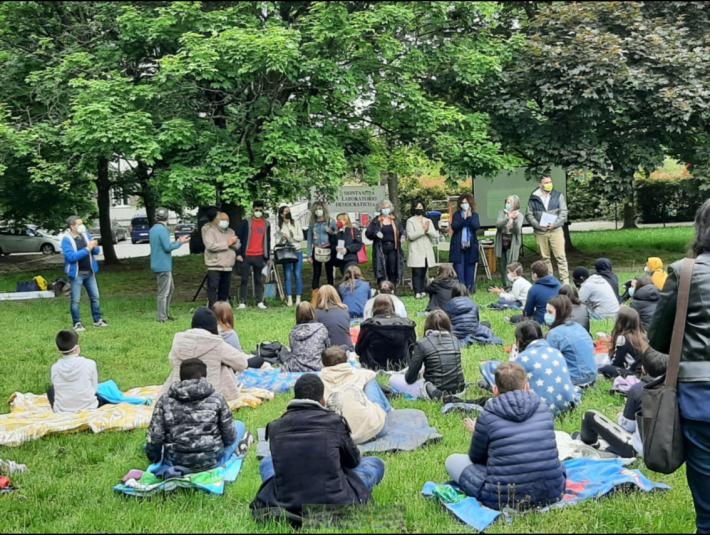 Montanara, una nuova vita per il parco Vezzani grazie al patto di collaborazione