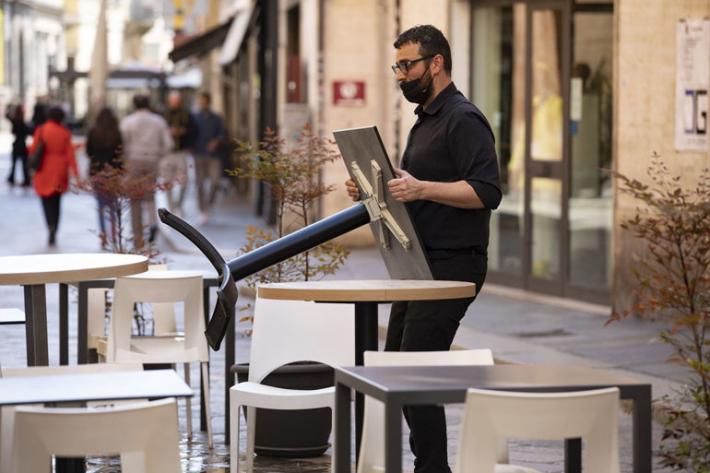 Plateatici a canone zero   fino a fine anno