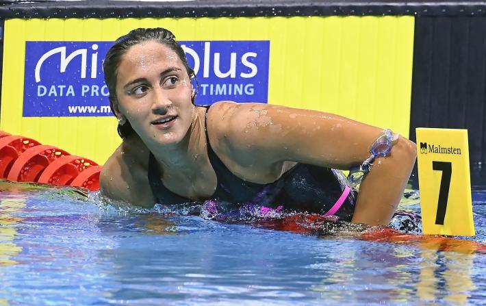 Nuoto: agli  Europei Quadarella oro negli 800 stile libero