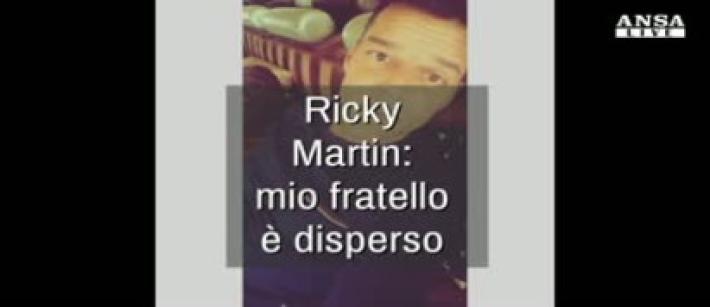 Uragano Maria, Ricky Martin: "Mio fratello &egrave; disperso" Video