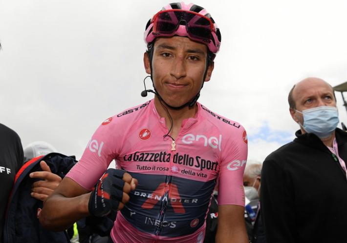 Bernal vince il Giro d'Italia, ultima tappa a Ganna 