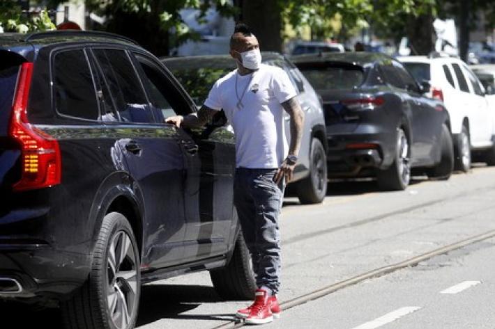 Vidal positivo al Covid, ricoverato in Cile