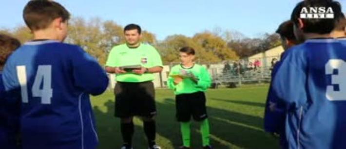 Esordisce l'arbitro piu' giovane d'Italia Video