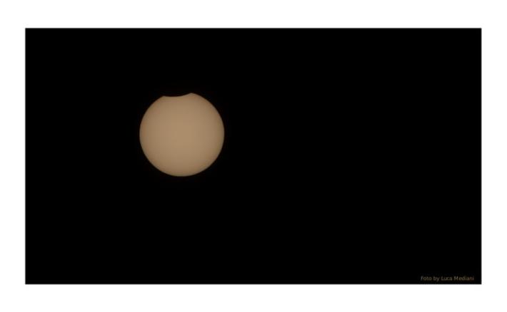 Eclissi parziale di sole: foto da Vicofertile