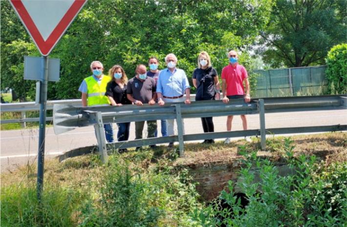 Castione Marchesi, entro giugno rifatto il ponte sul canale "Fossa parmigiana"
