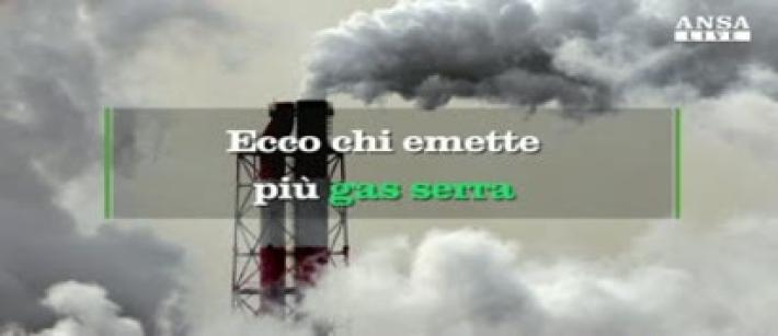 Ecco chi emette piu' gas serra