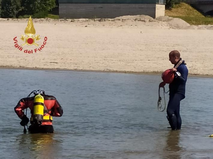 La testimonianza: &laquo;Li ho visti sparire in un attimo fra i mulinelli del Po&raquo;