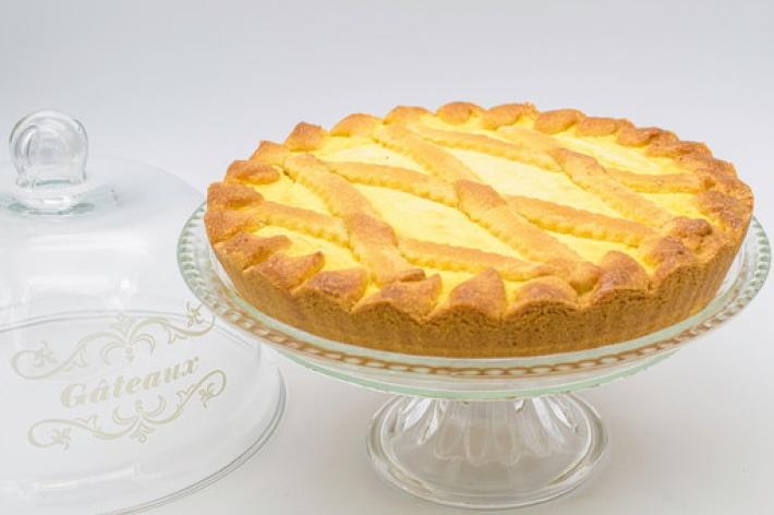 Ricetta di chef - Torta crema di semolino e cioccolato fondente