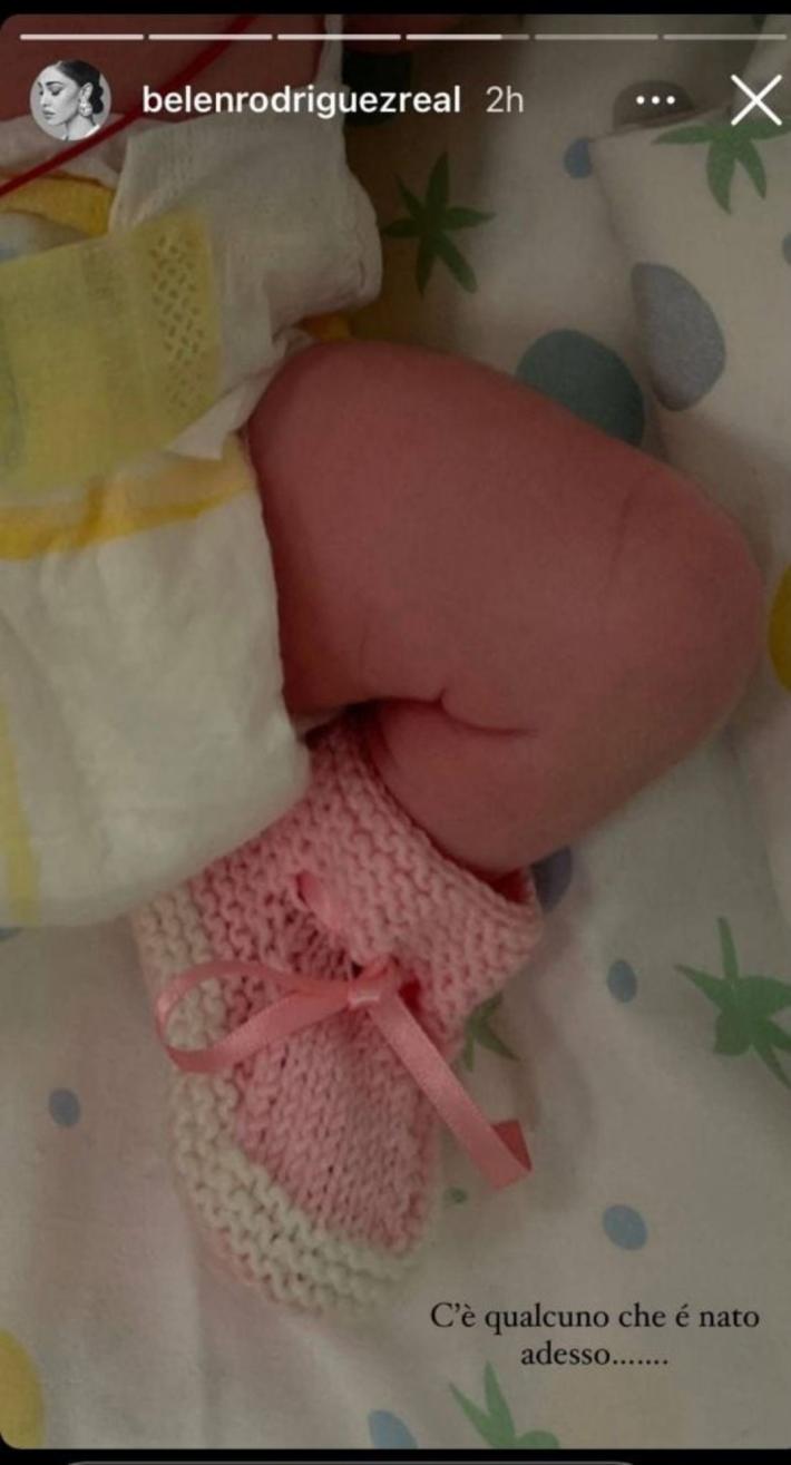 Belen di nuovo mamma: &egrave; nata Luna Mari