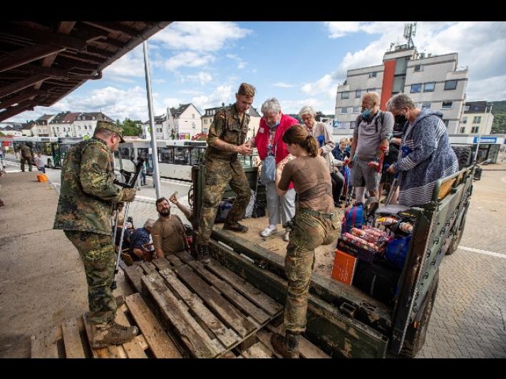 Nuova frana in Vestfalia, altri morti. La Germania ne conta 103, pi&ugrave; di mille dispersi. Alluvioni in Belgio: 20 vittime e 20 dispersi