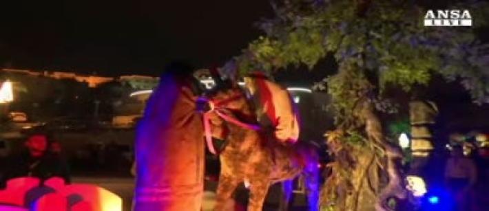 Parata di Natale pop a Betlemme