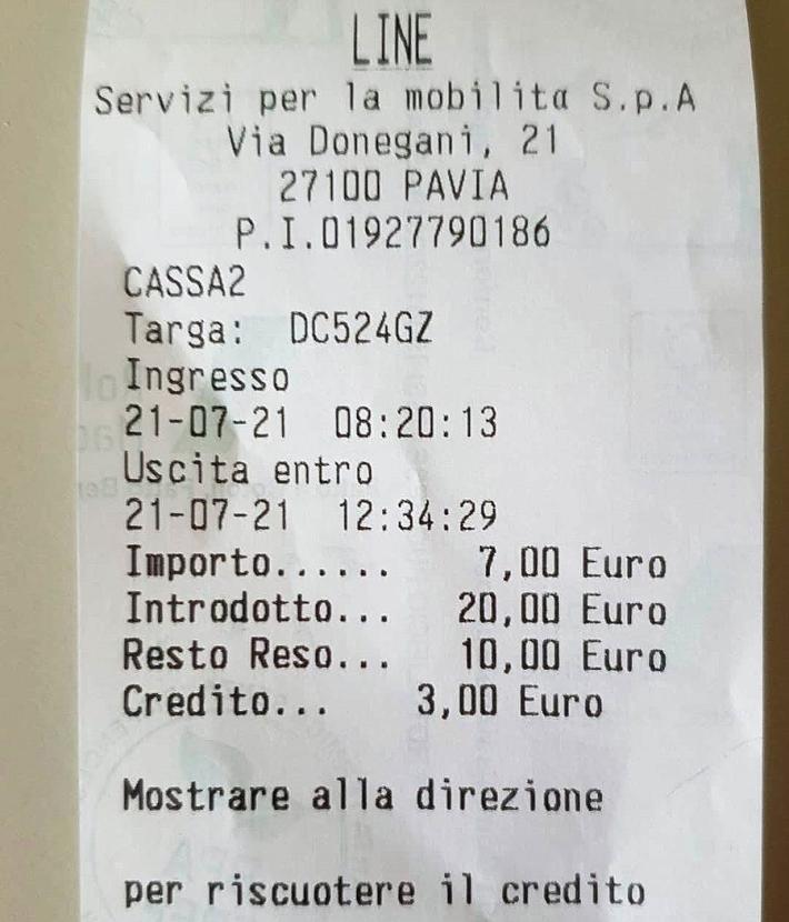 Federconsumatori: "Il parcometro della Stazione? Non d&agrave; resto se servono le monete"