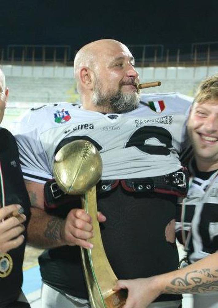 I Panthers sotto choc: addio al loro campione Massimo "Gedeone" Guidarini