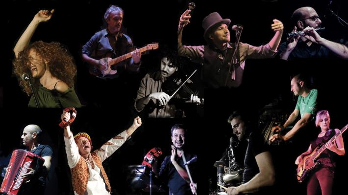 M&eacute; P&eacute;k e Barba in concerto a Lostello