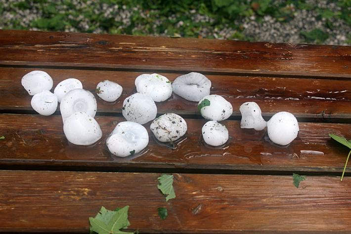 Ancora grandine nella Bassa