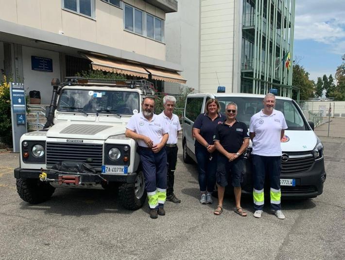 Incendi in Sicilia, tre parmigiani della Prociv a Catania
