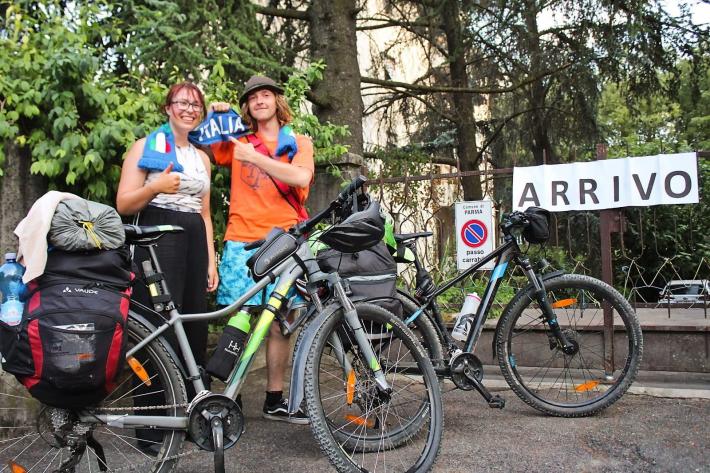 Samuele, 17 anni: &laquo;Attraverso l'Europa in bicicletta&raquo;