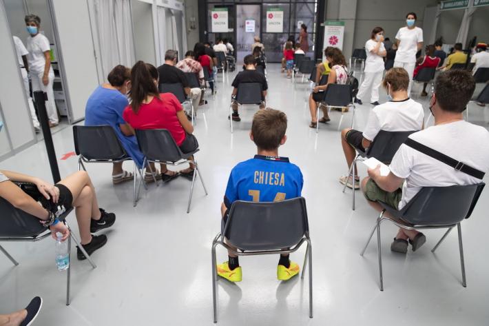 Vaccinato il 53,4% dei giovanissimi