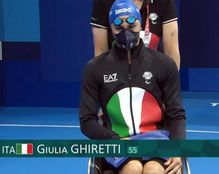 Giulia Ghiretti, il buon tempo nei 50 farfalla non basta. E ora punta su domenica