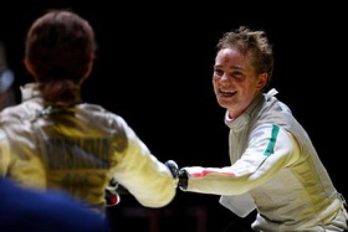 Un'immensa Bebe Vio: oro nel fioretto