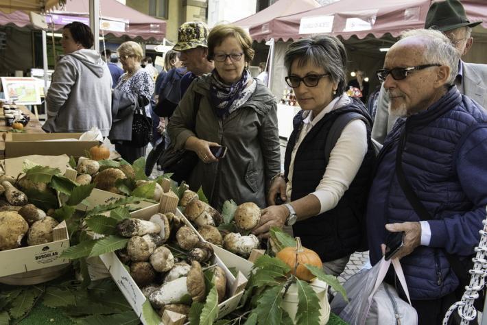 Street food e &nbsp;showcooking: torna la Fiera del fungo