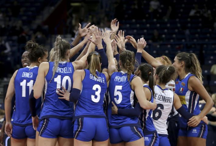 Europei di pallavolo, le azzurre battono l'Olanda (3-1) e vanno in finale
