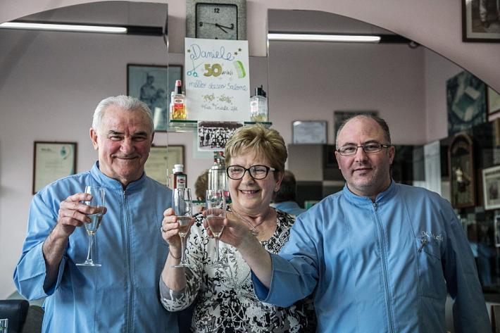 Via Trieste ha perso Michele, un barbiere speciale