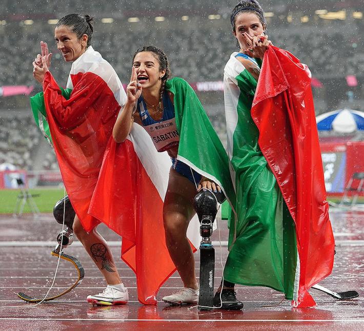 Paralimpiadi, 100 metri donne: tripletta azzurra