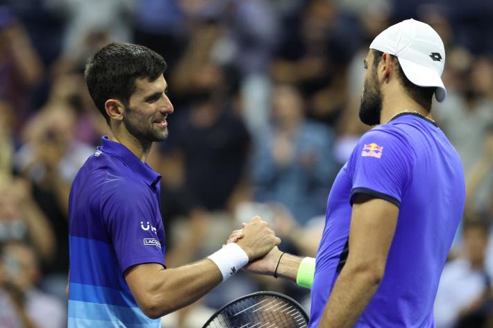 Berrettini sbatte contro Djokovic e saluta gli Us Open