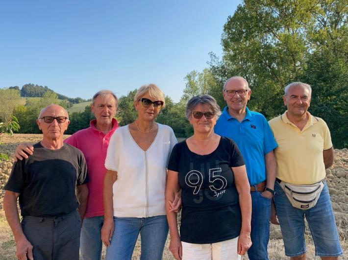 I pellegrini borghigiani ripartono: si va al Sud