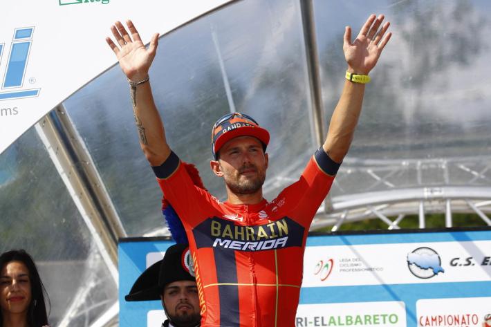 Colbrelli &egrave; campione d'Europa