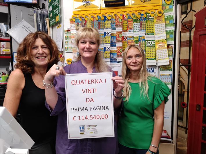 Collecchio, vinti al lotto 114 mila euro