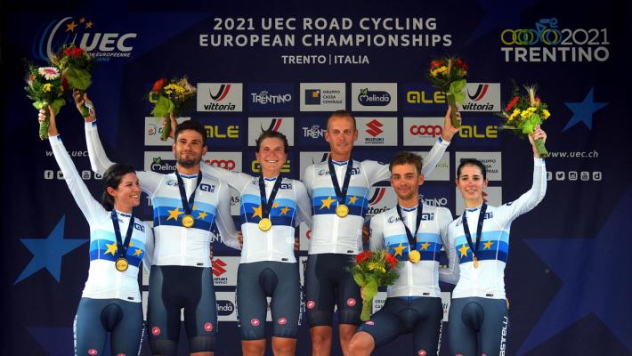 Ganna, splendido bis: &egrave; lui il campione del mondo di ciclismo a cronometro