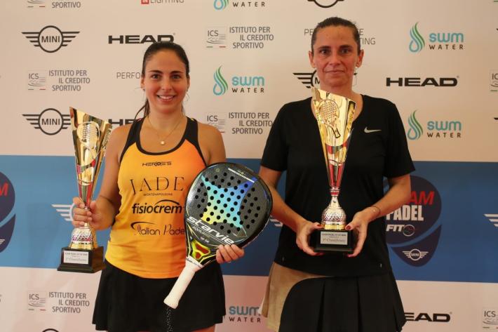 Roberta Vinci e Giulia Sussarello trionfano allo Slam Padel del Pro Parma