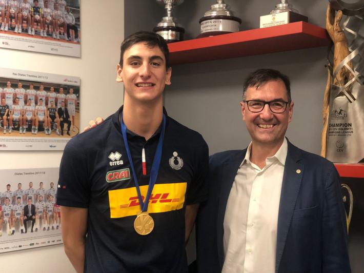 Michieletto padre e figlio, il volley nel Dna