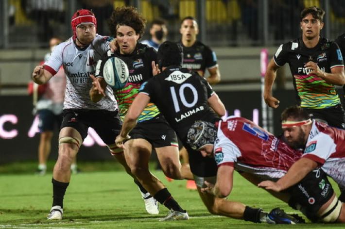 Le Zebre segnano quattro mete nel secondo tempo, ma i Lions sono gi&agrave; in fuga: 26-38