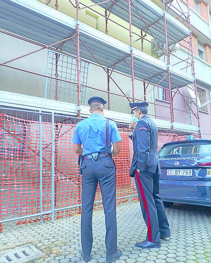 Borgotaro, ponteggi rubati e poi trovati in un altro cantiere