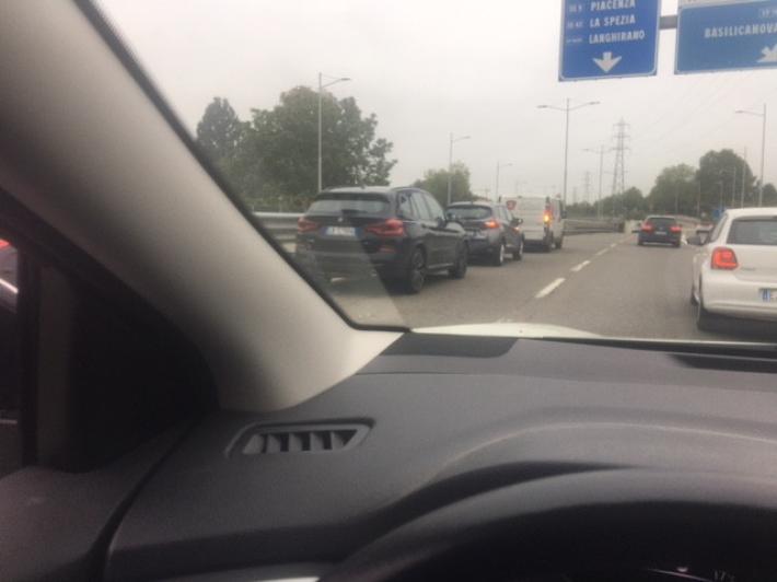 Tamponamento in tangenziale sud 