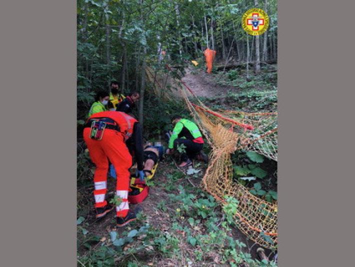 Sestola, 35enne parmigiano cade nel Bike Park e si ferisce