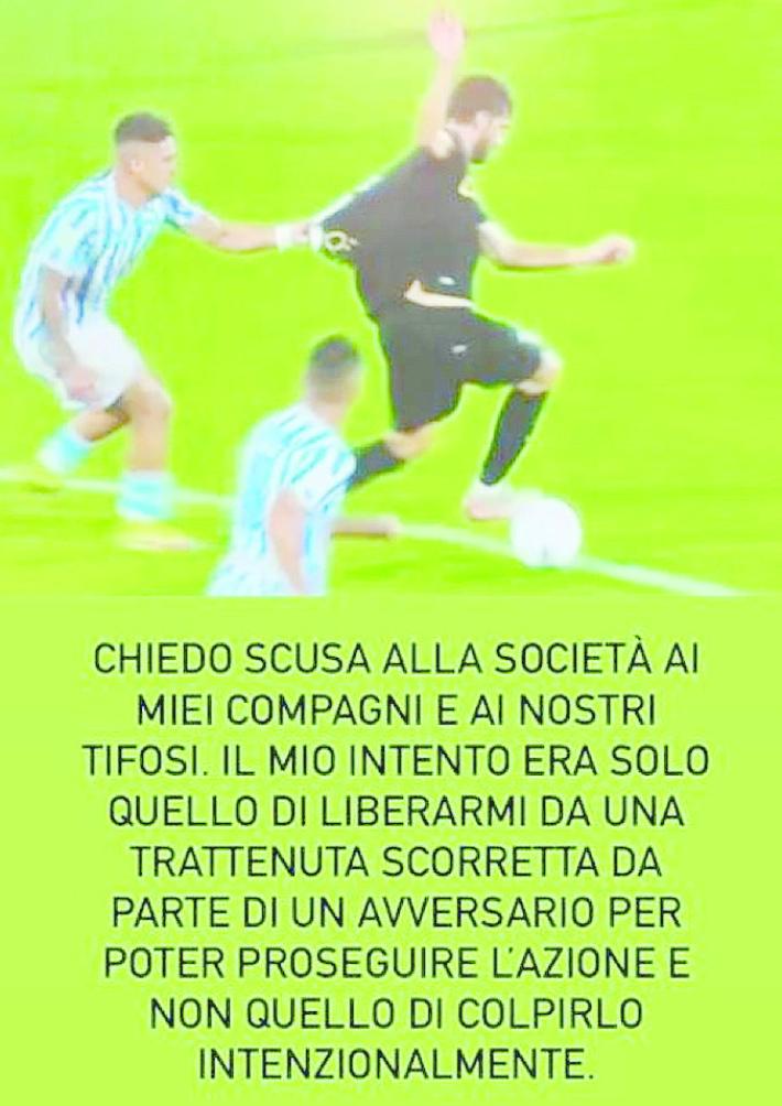 Vazquez chiede scusa